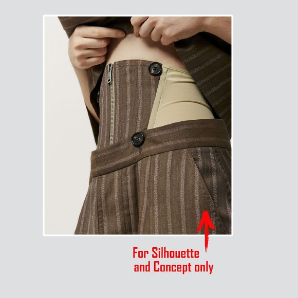 Trousers  with corset - Picture 4 of 6